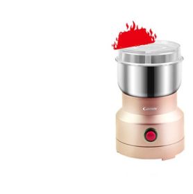 Color: Pink EU - Whole Grains Flour Mixer Coffee Bean Grinder