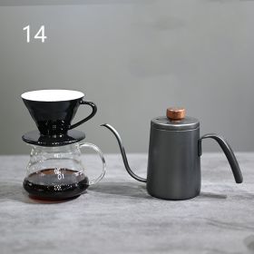 Style: 14 style - Hand coffee maker set