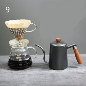 Style: 9 style - Hand coffee maker set