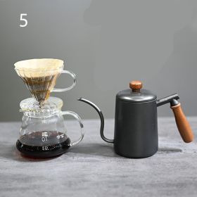 Style: 5 style - Hand coffee maker set