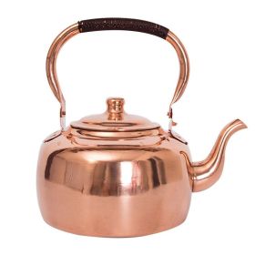 Color: 5Lbe current - Large Thickened Household Brass Teapot