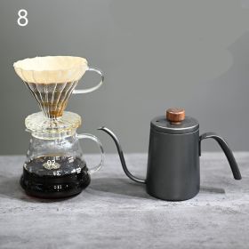 Style: 8 style - Hand coffee maker set