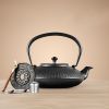 Color: Umbrella - Iron Kettle Handmade Cast Iron Kettle Imported From Japan