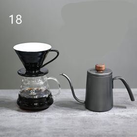 Style: 18 style - Hand coffee maker set