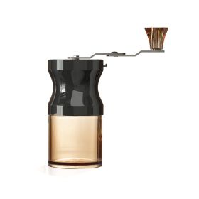 Household Manual Coffee Grinder 9 Levels Adjustable Mini Portable Washable Stainless Steel Coffee Mill Black