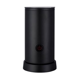 4-in-1 Home Automatic Electric Milk Frother Frothing Foamer Cold/Hot Latte Cappuccino Milk Warmer Black