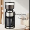 Electric Coffee Grinder 25 Levels Household Adjustable 250g Large Capacity Coffee Bean Grinder Mills EU Plug