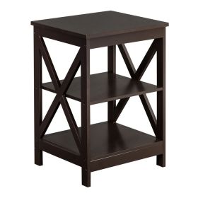 Double Cross Edge Table Coffee