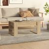Coffee Table Sonoma Oak 40.2"x21.7"x17.7" Engineered Wood