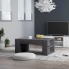Coffee Table Gray 39.4"x23.6"x16.5" Engineered Wood