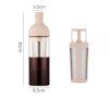 style: D - Glass Coffee Pot Mocha Cold Brew Cafetera Filter Coffee Pot Leakproof Thick Glass Tea Infuser Percolator Tool Espresso Maker