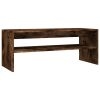 Coffee Table Smoked Oak 39.4"x15.7"x15.7" Engineered Wood