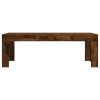 Coffee Table Smoked Oak 40.2"x19.7"x14.2" Engineered Wood