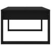 Coffee Table Black 40.2"x19.7"x13.8" Engineered Wood