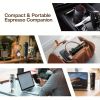 HiBREW Portable Coffee Machine For Car & Home; DC12V Expresso Coffee Maker Fit Nexpresso Dolce Pod Capsule Coffee Powder H4