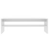 Coffee Table White 39.4"x15.7"x15.7" Engineered Wood