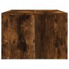 Coffee Table Smoked Oak 40.2"x19.7"x14.2" Engineered Wood