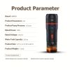 HiBREW Portable Coffee Machine For Car & Home; DC12V Expresso Coffee Maker Fit Nexpresso Dolce Pod Capsule Coffee Powder H4
