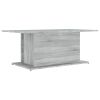 Coffee Table Gray Sonoma 40.2"x21.9"x15.7" Engineered Wood