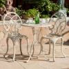 CHARLESTON 3PC CAST BISTRO SET
