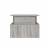 Coffee Table Gray Sonoma 35.4"x21.7"x16.7" Engineered Wood