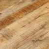 Coffee Table 26.8"x26.8"x13.8" Solid Mango Wood