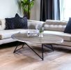 ACME Allis Coffee Table in Weathered Gray Oak 81730