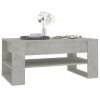 Coffee Table Concrete Gray 40.2"x21.7"x17.7" Engineered Wood