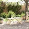 Patio Coffee Table 35.4"x19.7"x15.7" Solid Wood Fir