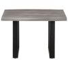Coffee Table with Live Edges 23.6"x23.6"x15.7" Solid Acacia Wood