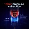 HiBREW Portable Coffee Machine For Car & Home; DC12V Expresso Coffee Maker Fit Nexpresso Dolce Pod Capsule Coffee Powder H4