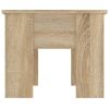 Coffee Table Sonoma Oak 31.1"x19.3"x16.1" Engineered Wood