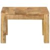 Coffee Table 21.7"x21.7"x13.8" Solid Wood Mango