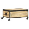 Coffee Table 27.6"x19.7"x13" Solid Mango Wood