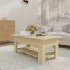 Coffee Table Sonoma Oak 40.2"x21.7"x16.5" Engineered Wood