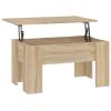 Coffee Table Sonoma Oak 31.1"x19.3"x16.1" Engineered Wood