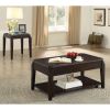 Walnut Square End Table