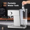 KOIOS Espresso Machines, 20 Bar Semi-Automatic Espresso Maker with Foaming Steam Wand, 1200W Stainless Steel Espresso Coffee Maker for home