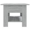 Coffee Table Gray Sonoma 40.2"x21.7"x16.5" Engineered Wood