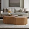 Fluted Hexagon Coffee Table