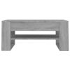 Coffee Table Gray Sonoma 40.2"x21.7"x17.7" Engineered Wood