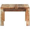 Coffee Table 21.7"x21.7"x13.8" Solid Wood Reclaimed
