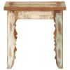 Coffee Table 15.7"x15.7"x15.7" Solid Reclaimed Wood