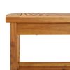 Coffee Table 40.2"x19.7"x16.9" Solid Acacia Wood
