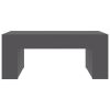 Coffee Table Gray 39.4"x23.6"x16.5" Engineered Wood