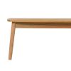 Contemporary Eucalyptus Wood Patio Coffee Table – Natural