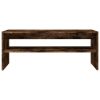 Coffee Table Smoked Oak 39.4"x15.7"x15.7" Engineered Wood