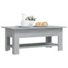 Coffee Table Gray Sonoma 40.2"x21.7"x16.5" Engineered Wood