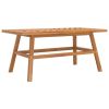 Coffee Table 39.4"x19.7"x17.7" Solid Wood Acacia