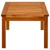 Patio Coffee Table 35.4"x19.7"x14.2" Solid Acacia Wood
